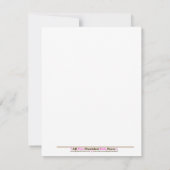 4x5 formaat koning van het Oerwoud bruin/Oranje pu Kaart (Achterkant)