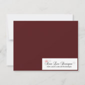 4x5 Opslaan van de Datumkaart Geometrische tuinwij Kaart (Achterkant)