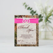 4x5 PLATTE "Dank U" kaart Herten paar hinde bok ca (Staand voorkant)