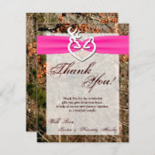 4x5 PLATTE "Dank U" kaart Herten paar hinde bok ca (Voorkant / Achterkant)