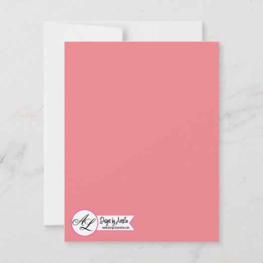 4x5 Save the Date Kaart Bohemian Cactus Succulente (Achterkant)