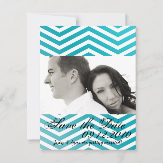 4x5 Save the Date Kaart Boho Cacti Cactus Succulen (Voorkant)