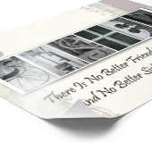 4x6 Alfabet Foto Letter zister Frameable Print Foto Afdruk (Hoek)