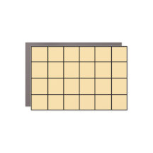 4x6 Beige Magnetische Gridmap