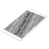 4x6 Custom Afbeelding Premium Magnet Magneet (Linkerzijde)