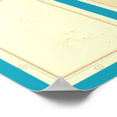 4X6 de werknemer van de fotoraad van de maandverto Poster (Hoek)