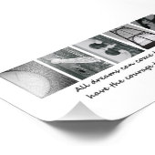 4x6 Dream Alphabet Fotografie Foto Afdruk (Hoek)