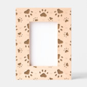 4x6 Fun Paw Prints voor dierenliefhebbers Gegraveerde Lijstjes (Voorkant)