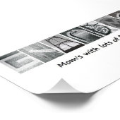 4x6 Grandma Alphabet Photo Print Foto Afdruk (Hoek)