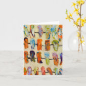 4x6 leeg notecard origineel art. kaart (Gele Bloem)