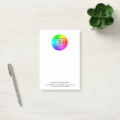 4x6 op maat gemaakte plaknotities met logo Notitie Post-it® Notes (Kantoor)