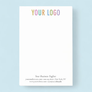4x6 Post-it® notes Custom Logo Branded Geen minimu