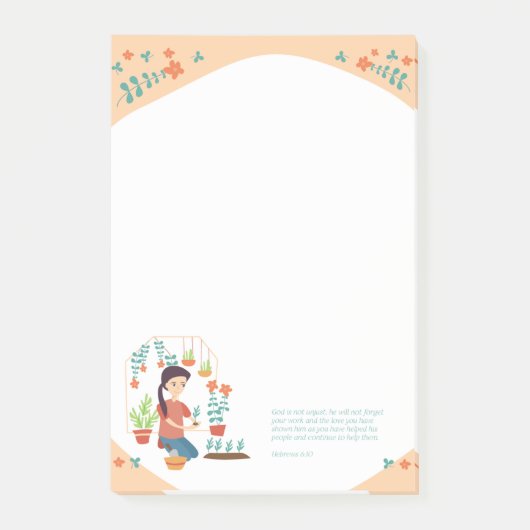 4x6 Spindletones Hemelwaartse Serie Post-It Notiti Post-it® Notes (Voorkant)