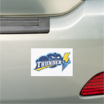 4x6 Thunder Car Magnet