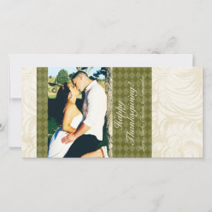 4x8 Herfstboom Foliage FOTO Thanksgiving Kaart