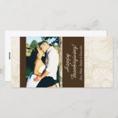 4x8 Herfstboom Foliage FOTO Thanksgiving Kaart (Voorkant / Achterkant)