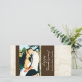 4x8 Herfstboom Foliage FOTO Thanksgiving Kaart (Staand voorkant)