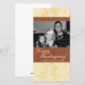 4x8 Herfstboom Foliage FOTO Thanksgiving Kaart (Voorkant / Achterkant)