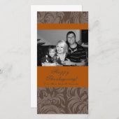 4x8 Herfstboom Foliage FOTO Thanksgiving Kaart (Voorkant / Achterkant)