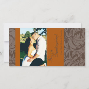 4x8 Herfstboom Foliage FOTO Thanksgiving Kaart