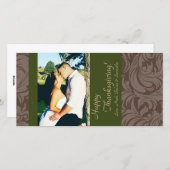 4x8 Herfstboom Foliage FOTO Thanksgiving Kaart (Voorkant / Achterkant)