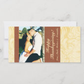 4x8 Herfstboom Foliage FOTO Thanksgiving Kaart (Voorkant)