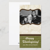 4x8 Herfstboom Foliage FOTO Thanksgiving Kaart (Voorkant / Achterkant)