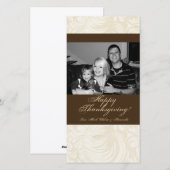 4x8 Herfstboom Foliage FOTO Thanksgiving Kaart (Voorkant / Achterkant)