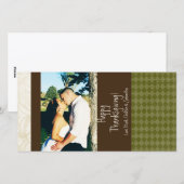 4x8 Herfstboom Foliage FOTO Thanksgiving Kaart (Voorkant / Achterkant)