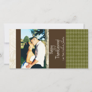 4x8 Herfstboom Foliage FOTO Thanksgiving Kaart