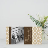 4x8 Herfstboom Foliage FOTO Thanksgiving Kaart (Staand voorkant)