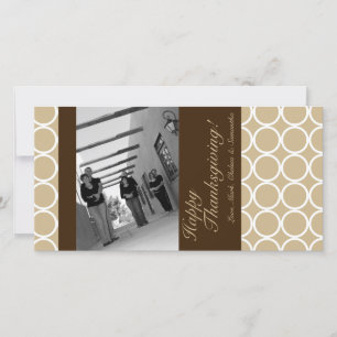 4x8 Herfstboom Foliage FOTO Thanksgiving Kaart