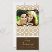 4x8 Herfstboom Foliage FOTO Thanksgiving Kaart (Voorkant)