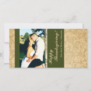 4x8 Herfstboom Foliage FOTO Thanksgiving Kaart