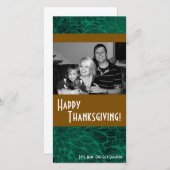 4x8 Herfstboomloof FOTO Kerstkaart (Voorkant / Achterkant)