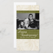 4x8 Herfstboomloof FOTO Kerstkaart (Voorkant / Achterkant)