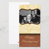 4x8 Herfstboomloof FOTO Thanksgiving-kaart Feestdagenkaart (Voorkant / Achterkant)