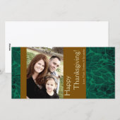 4x8 Herfstboomloof FOTO Thanksgiving-kaart Feestdagenkaart (Voorkant / Achterkant)