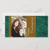 4x8 Herfstboomloof FOTO Thanksgiving-kaart Feestdagenkaart (Voorkant)