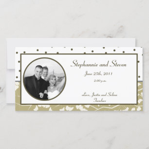 4x8 Verloving foto aankondiging ginkgo bladeren