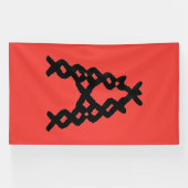 4x8 vinyl banners. Goedkoop. Op maat. Ogen. Verzon Spandoek (Horizontaal)