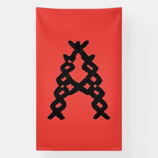 4x8 vinyl banners. Goedkoop. Op maat. Ogen. Verzon Spandoek (Verticaal)