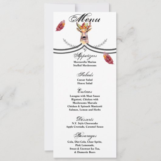 4x9.25 De Kaarten van het Menu Xsolids houden hun  (Voorkant)