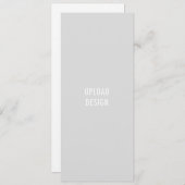 4x9.25 Flat Kaart Upload uw ontwerp (Voorkant / Achterkant)