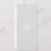 4x9.25 Flat Kaart Upload uw ontwerp (Voorkant)