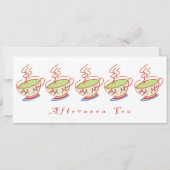 4x9,25-inch Achtmiddagmiddag Kaart (Voorkant)