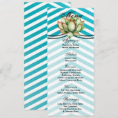 4x9.25 Menu Kaarten Boho Cacti Cactus Succulent Bo (Voorkant / Achterkant)