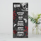 4x9.25 Menu Kaarten Haunting Adeline Zade Meadows  (Staand voorkant)