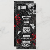 4x9.25 Menu Kaarten Haunting Adeline Zade Meadows  (Voorkant / Achterkant)