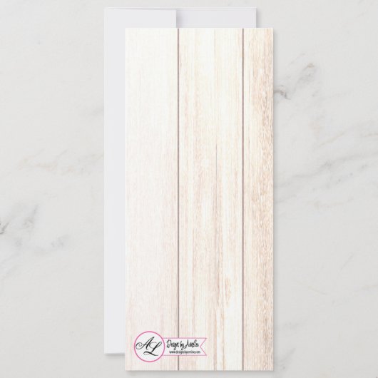 4x9.25 Menu Kaarten Laarzen Land Rustiek Western W (Achterkant)